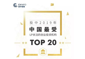 开云获评投中2019年“中国最受LP关注的体育在线机构TOP20”